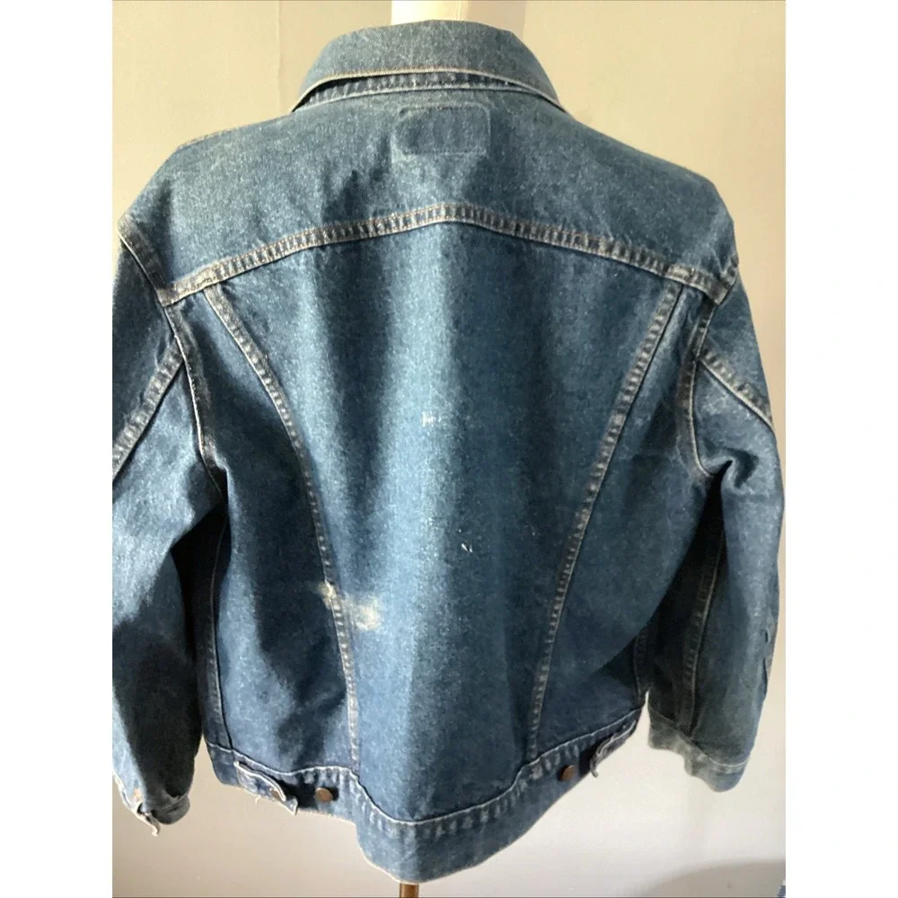 Vintage Levi's Trucker Denim Jacket 70505 0216 Size 46 Made In U.S.A